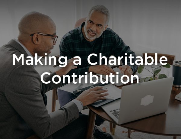 Make a Charitable Gift